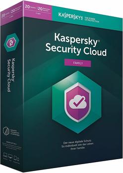 Kaspersky Security Cloud Family Edition 2019 (20 Geräte) (1 Jahr) (DE) (PKC)