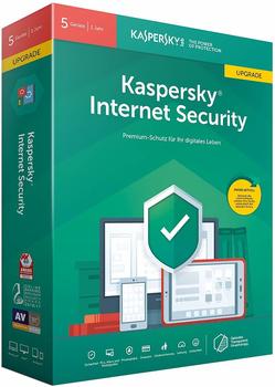 Kaspersky Internet Security 2019 Upgrade (5 Geräte) (1 Jahr) (PKC)