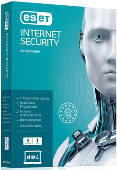 ESET Internet Security 2019 (3 Geräte) (1 Jahr) (PKC)