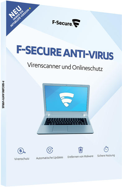 F-Secure Anti-Virus 2019 Upgrade (1 Geräte) (1 Jahr)