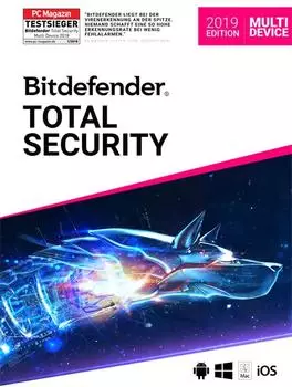 Bitdefender Total Security 2019 (5 Geräte) (2 Jahre)