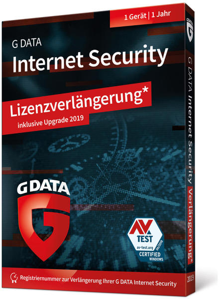 G Data Internet Security 2019 Upgrade (1 Gerät) (1 Jahr)