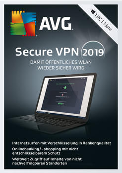 AVG Secure VPN 2019