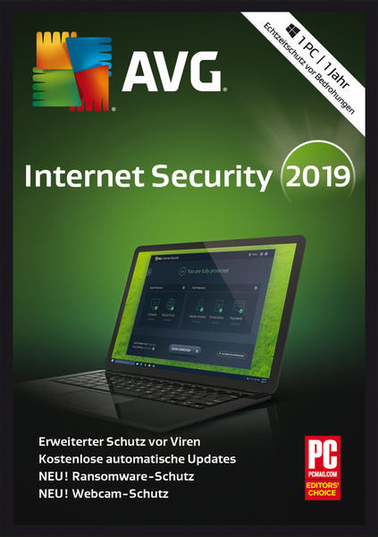 AVG Internet Security 2019 (1 Gerät) (1 Jahr)