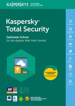Kaspersky Total Security 2019 (3 Geräte) (2 Jahre) (ESD)