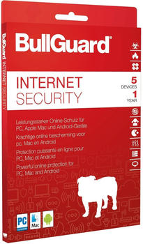 BullGuard Internet Security 2020 5 Geräte ESD DE Win Mac Android