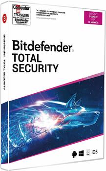 Bitdefender Total Security (3 Geräte) (18 Monate)