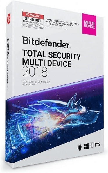 Bitdefender Total Security Multi Device 2018 (3 Geräte) (1 Jahr)