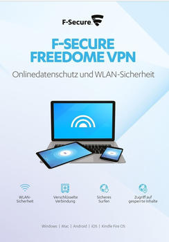 F-Secure Freedome VPN (5 Geräte) (1 Jahr)