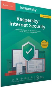Kaspersky Internet Security 2020 Upgrade (5 Geräte) (1 Jahr) (FFP)