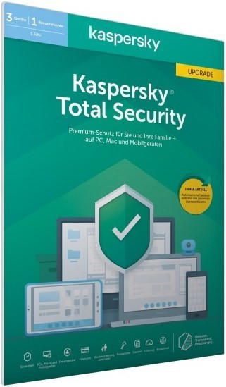 Kaspersky Total Security 2020 Upgrade (3 Geräte) (1 Jahr) (FFP)