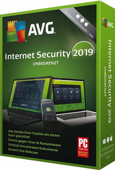 AVG Internet Security 2019 (unbegrenzt) (2 Jahre)