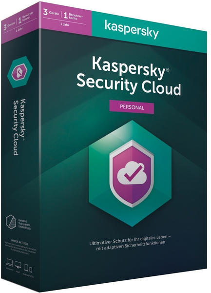 Kaspersky Security Cloud Personal 2020 (3 Geräte) (1 Jahr)