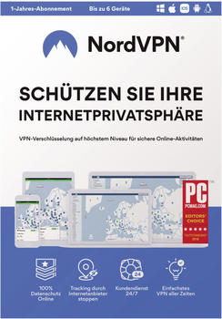 NordVPN Premium (6 Geräte) (1 Jahr)