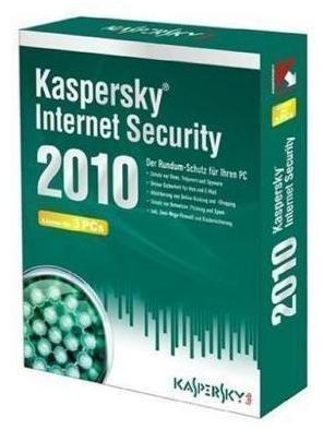 Kaspersky Internet Security 2010 Minibox Vollversion, 3 User, deutsch, CD