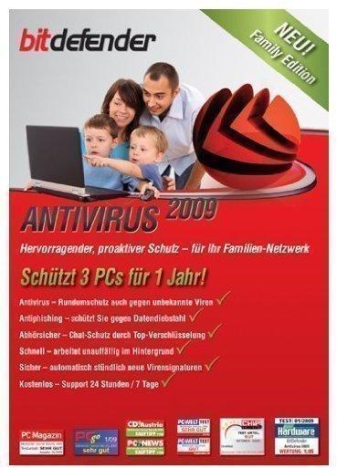 Softwin BitDefender Antivirus 2009 - 3 User