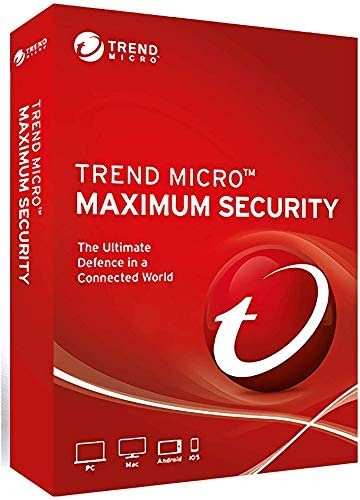 Trend Micro Maximum Security 2021 5 Geräte 3 Jahre