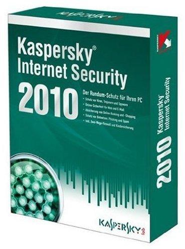 Kaspersky Internet Security 2010 Minibox Vollversion, 1 User, deutsch, CD