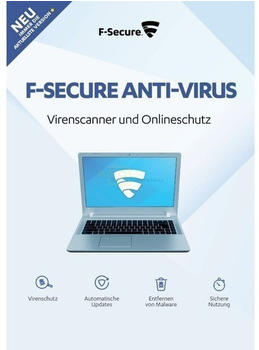 F-Secure Anti-Virus 2019 (5 Geräte) (2 Jahre)