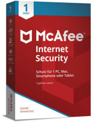McAfee Internet Security 2020 (1 Geräte) (1 Jahr)