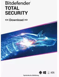 Bitdefender Total Security (3 Ger&auml;te) (2 Jahre)