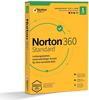 Norton Antivirensoftware 360 Standard, Vollversion, PKC, 1 Gerät, 1 Jahr, deutsch