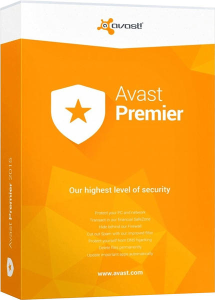 Avast Premier 2016 (1 User) (1 Jahr)
