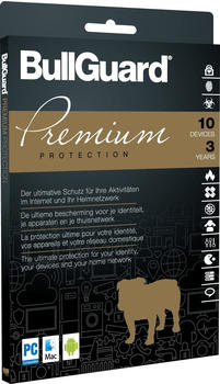 BullGuard Premium Protection 2018 (10 Geräte) (3 Jahre)