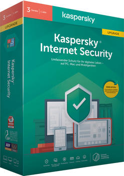 Kaspersky Internet Security 2020 Upgrade (3 Geräte) (1 Jahr) (Box)
