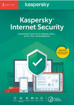 Kaspersky Internet Security 2020 (3 Geräte) (1 Jahr) (FFP)