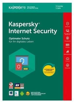 Kaspersky Internet Security (5 Geräte) (1 Jahr) (ESD)