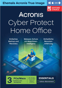 Acronis Cyber Protect Home Office Essentials (3 Geräte) (1 Jahr)