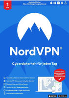 NordVPN VPN Service [12 Monate - bis zu 6 Ger&auml;te] (NV1C1Y-EPDE-E)