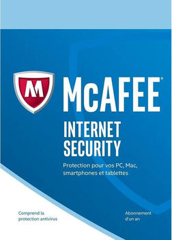 McAfee Internet Security 2018 (illimited) (1 Year) (FR)