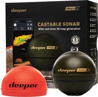 Deeper FNG0071, Deeper Smart Sonar CHIRP+ 4 (FNG0071) Gr&uuml;n/Braun