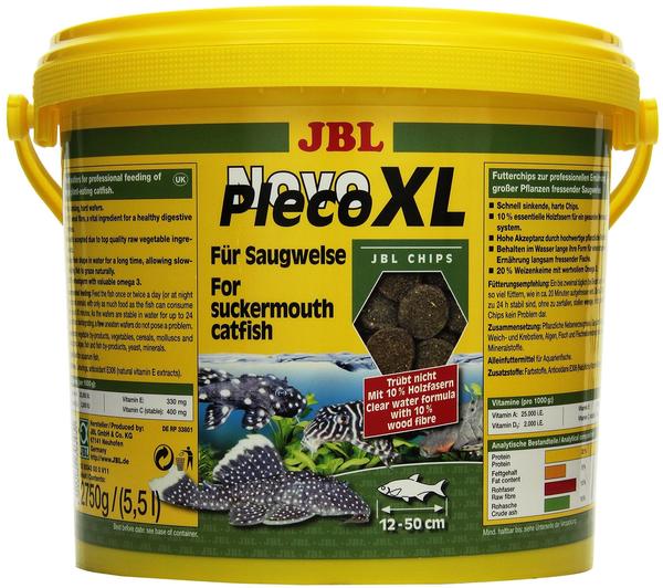 JBL Tierbedarf JBL NovoPleco XL 5,5 l (2750 g)