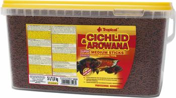Tropical Cichlid & Arowana Medium Sticks 5L