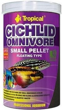 Tropical Cichlid Omnivore Small Pellet 250ml