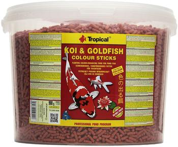 Tropical Koi & Goldfish Colour Sticks 11L 900g