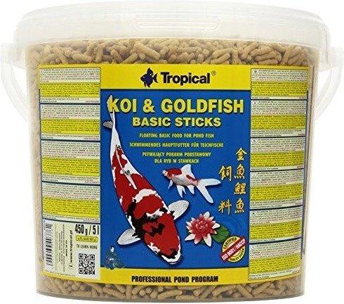 Tropical Koi & Goldfisch Basic Sticks 5L 450g