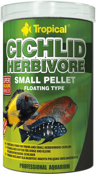 Tropical Cichlid Herbivore Small Pellet 1L