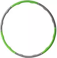 SCHILDKR&Ouml;T Fitness-Hoop, 1.000 mm, gr&uuml;n/grau Gewicht: 1,2 kg, Lieferung in sechs