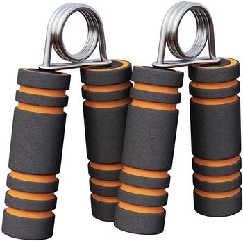 Gorilla Sports Hand-Gripper schwarz/orange 2er Set (10000195)