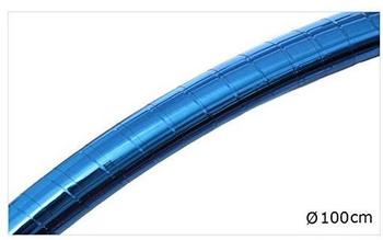 Hoopomania Metallic Hula Hoop Reifen 90 cm blau