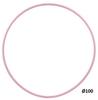 HOOPOMANIA Hula Hoop Rohling 16mm [100cm - rosa] – einfarbiger Hula Hoop...