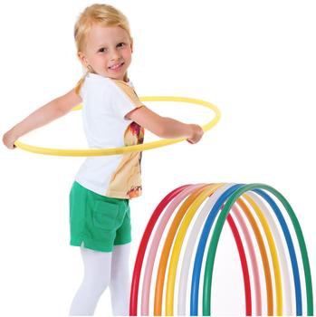 Hoopomania Hula Hoop Reifen für Kinder 80 cm gelb