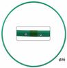 HOOPOMANIA Hula Hoop Rohling 16mm [90cm - grün] – Hula Hoop Kunststoffreifen...