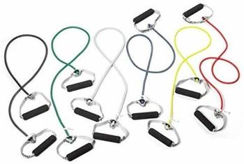 Thera-Band Tube Bodytrainer mit flexiblen Griffen 140 cm stark gr&uuml;n