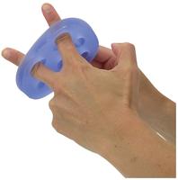 TheraBand Hand XTrainer Schwarz | Extra hart, OneSize