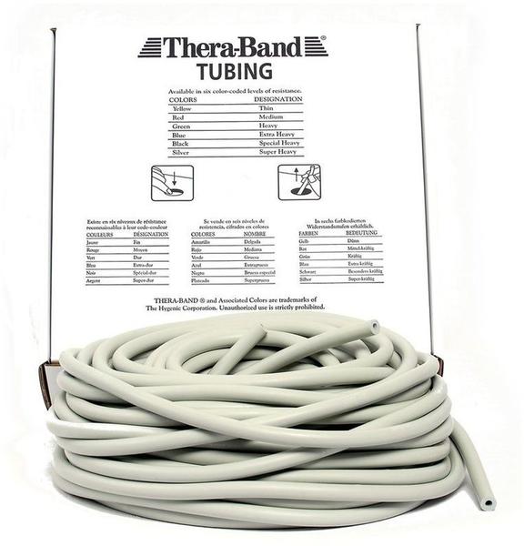 Thera Band Tubing 30,50 m silber / super stark